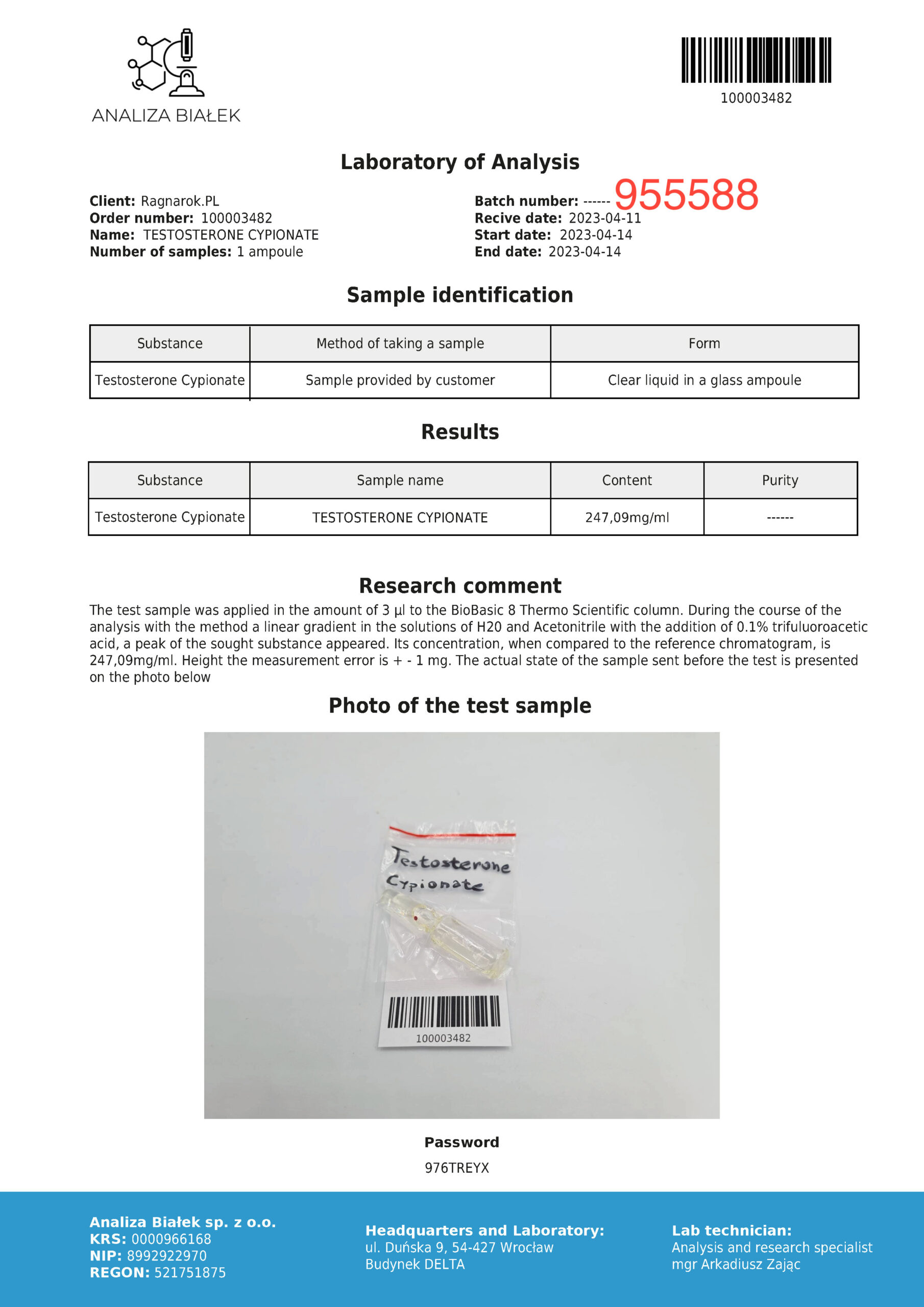 Cypilos 250 mg/ml (Testosterone Cipionato) - Image 4