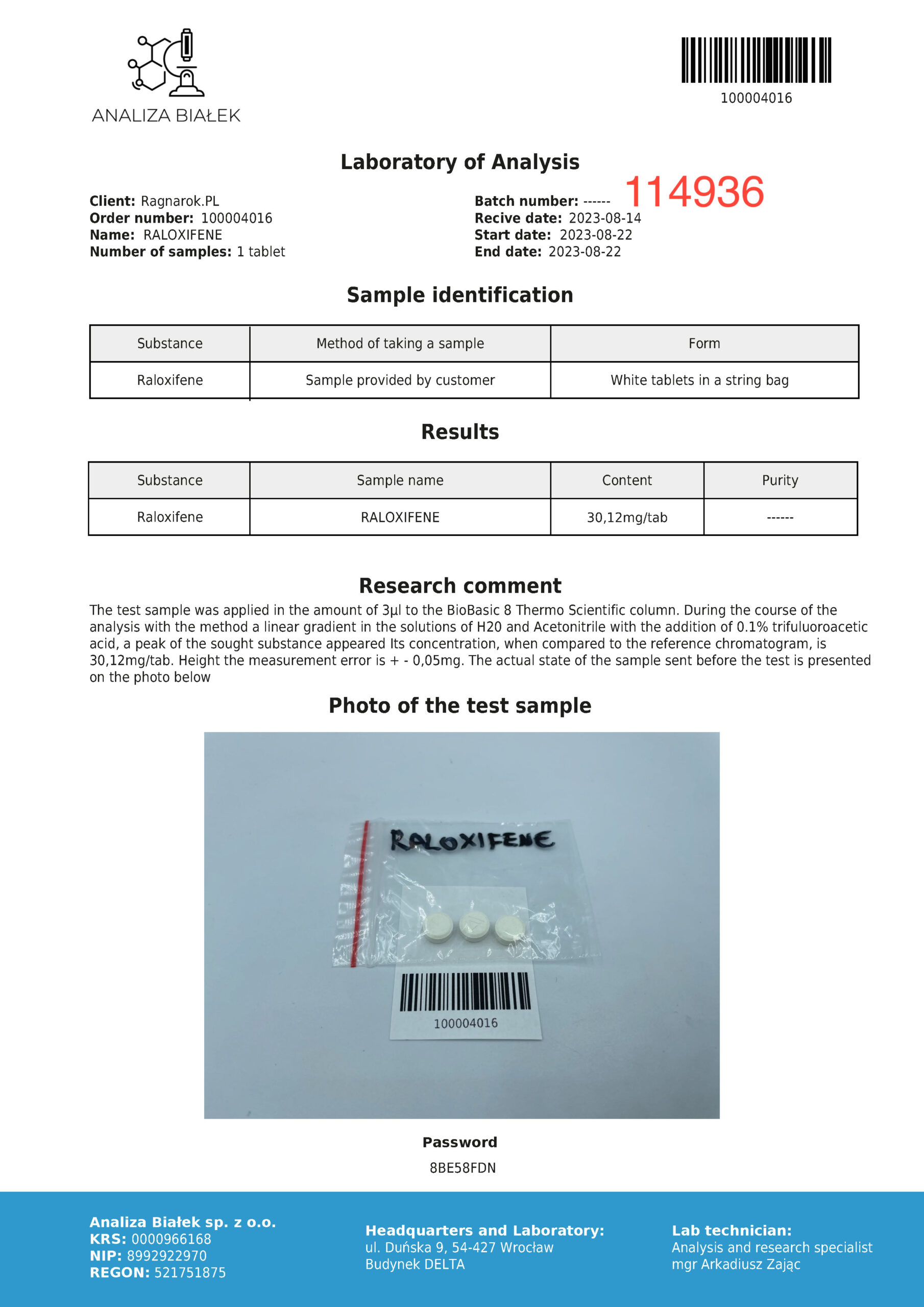 Raloxos 30mg (Raloxifene) - Image 3