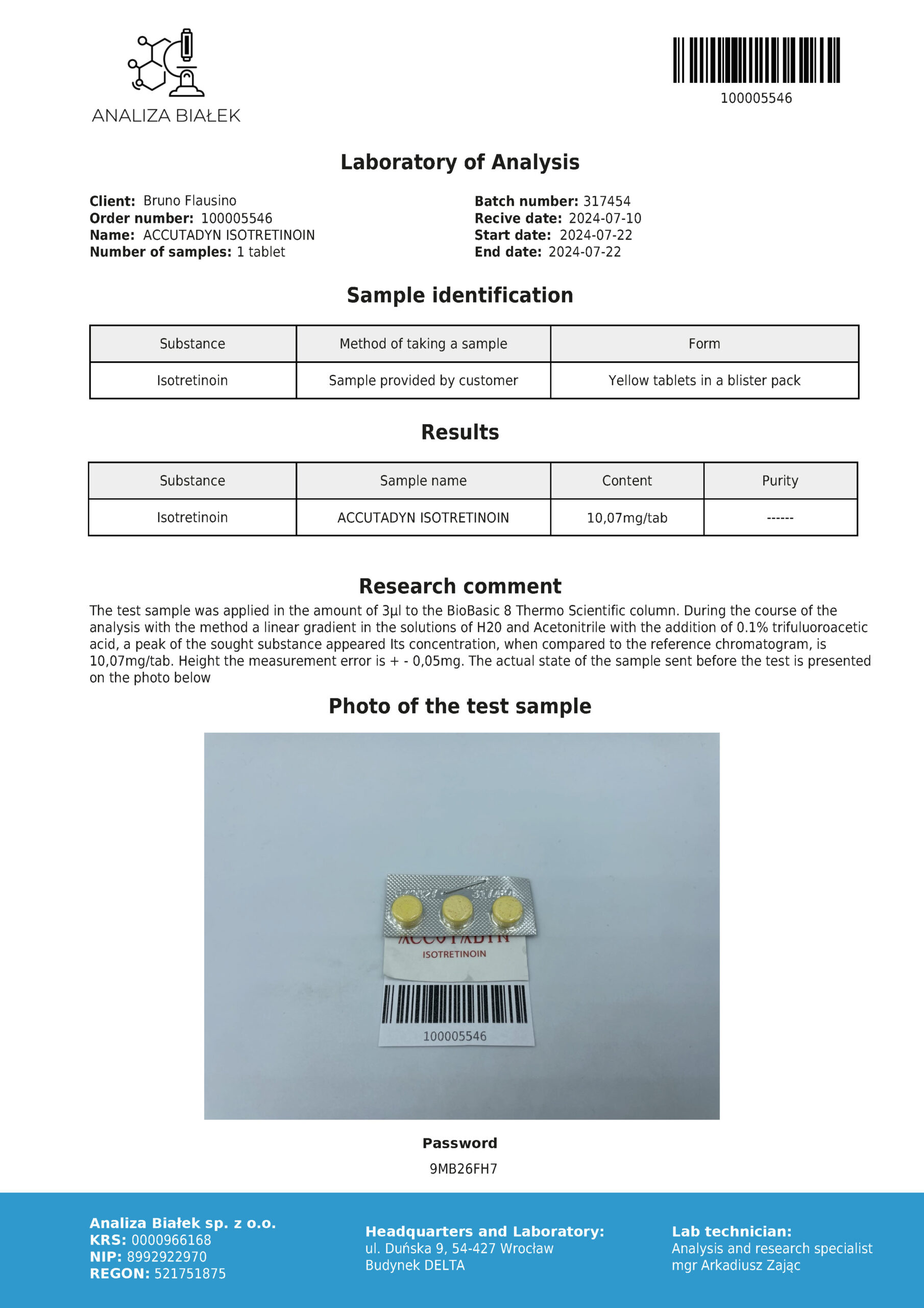 Accutadyn 10 mg (isotretinoína) - Imagen 3