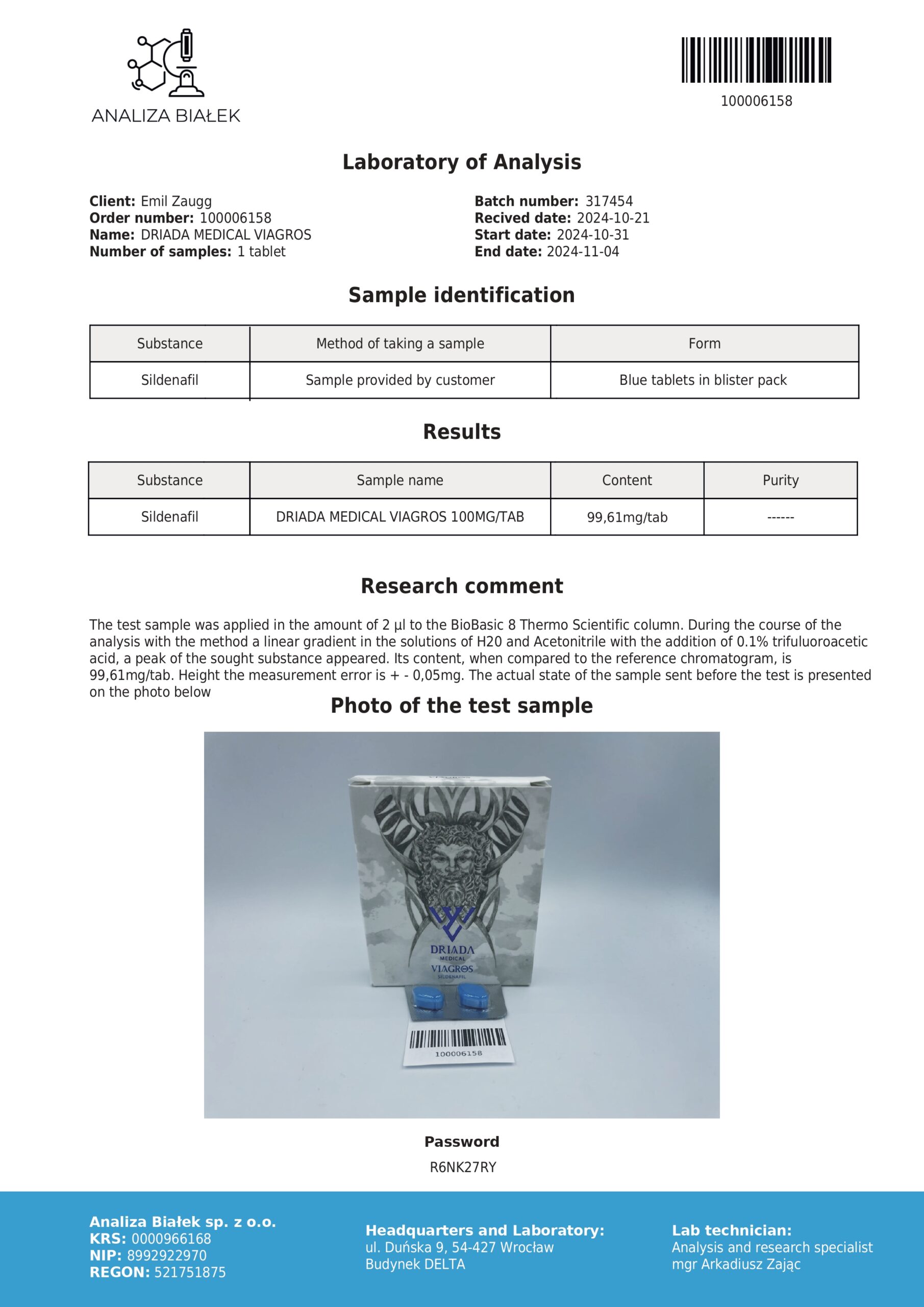 Viagros 100mg (Sildenafil - Viagra) - Image 3
