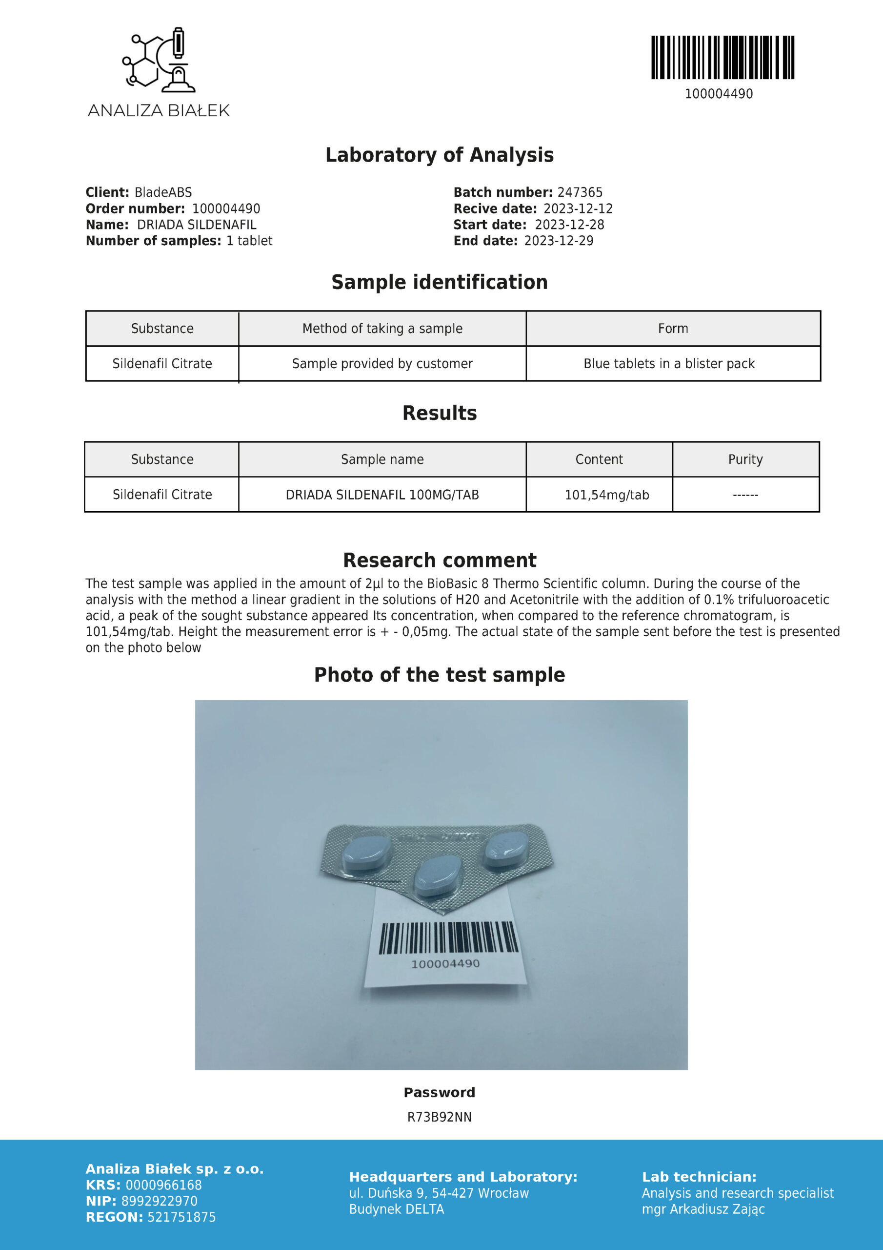 Viagros 100mg (Sildenafil - Viagra) - Image 5