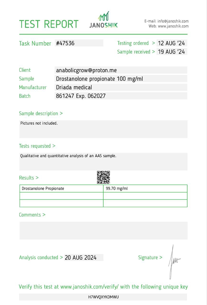 Mastelad 100 mg/ml (Drostanolone Propionate-Masteron) old - Image 5