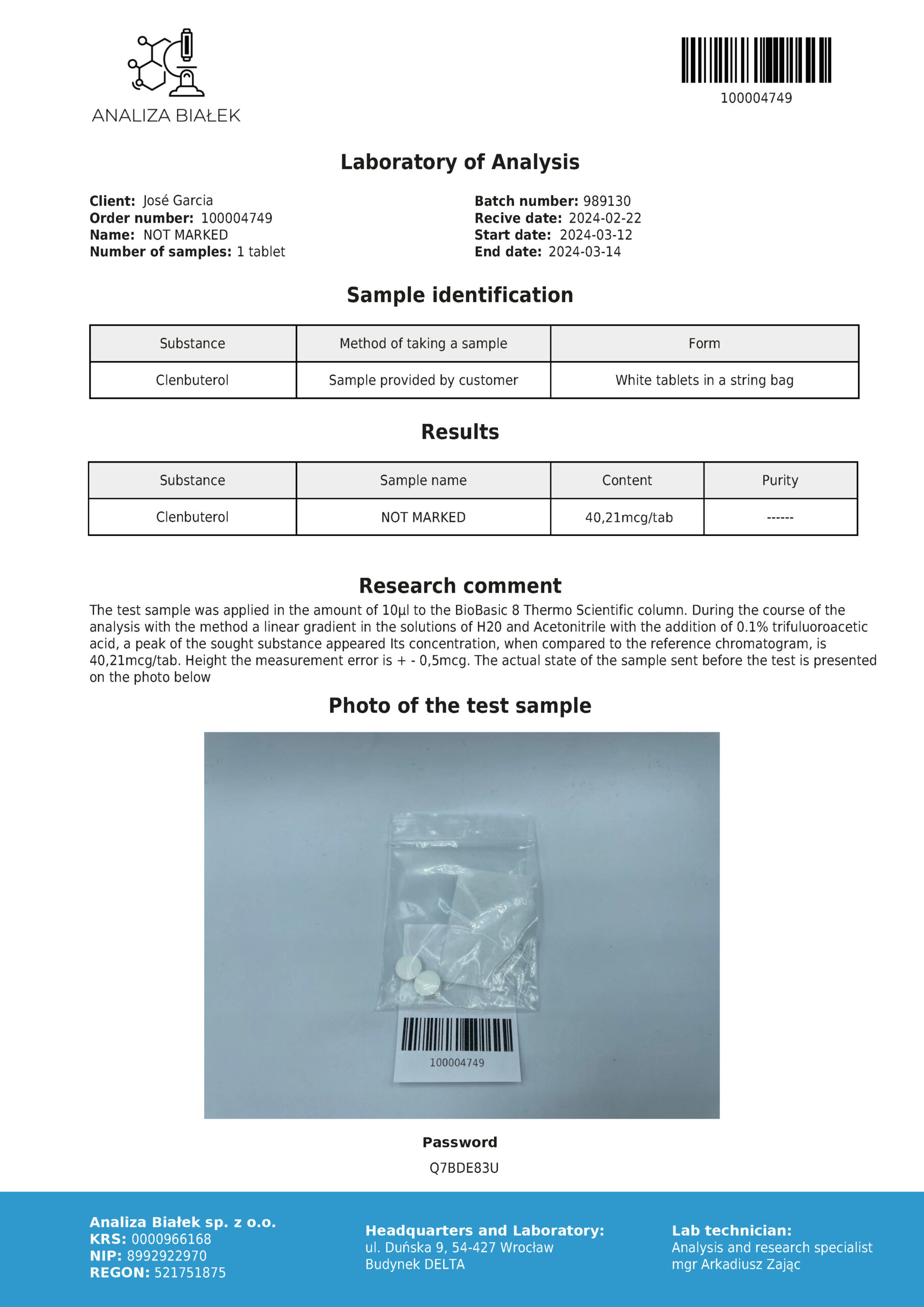 Clenbutos 40 mcg - Clenbuterolo - Image 3