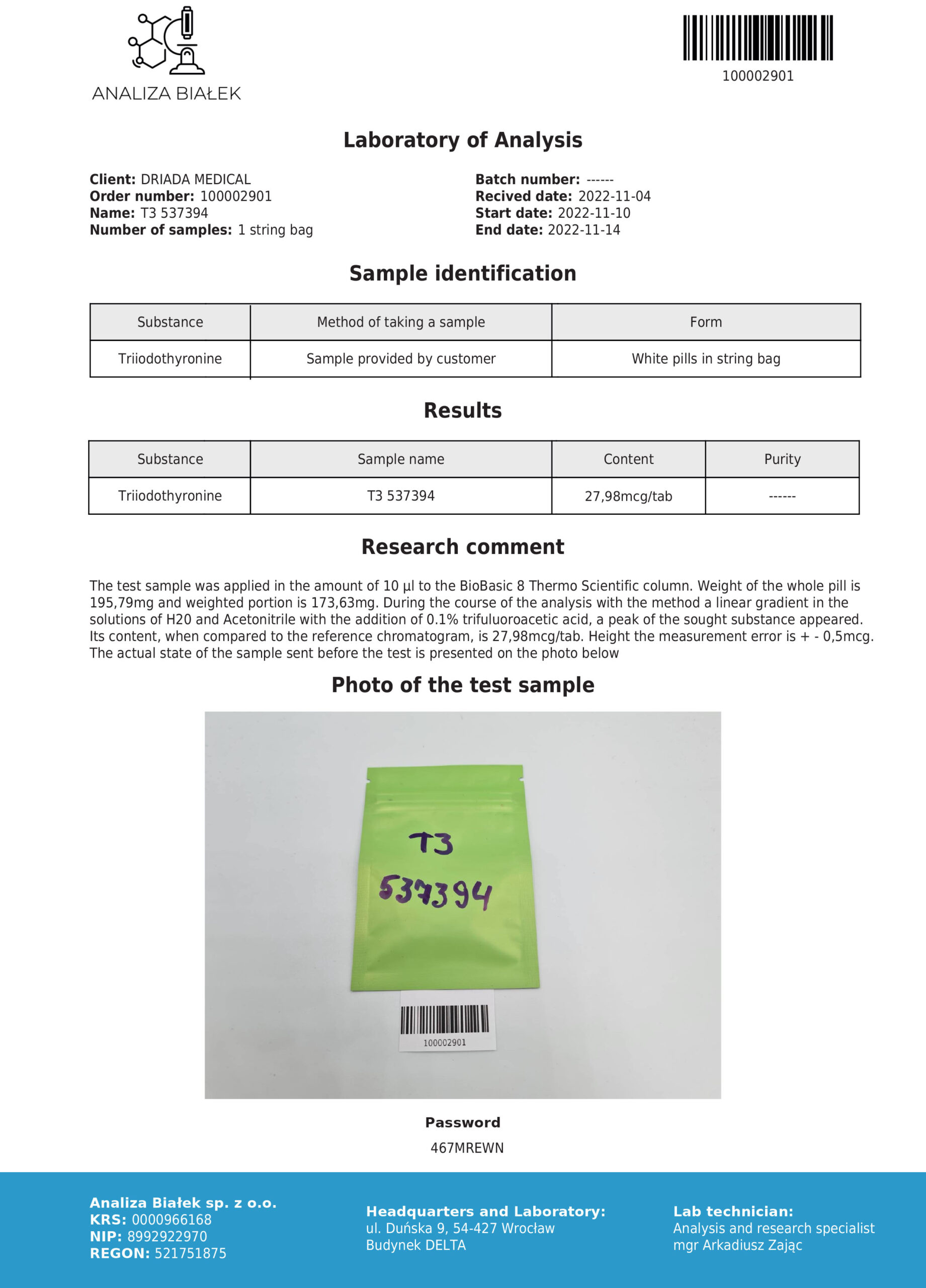 Liothymed 25 mcg (T3 - Triyodotironina) - Imagen 4