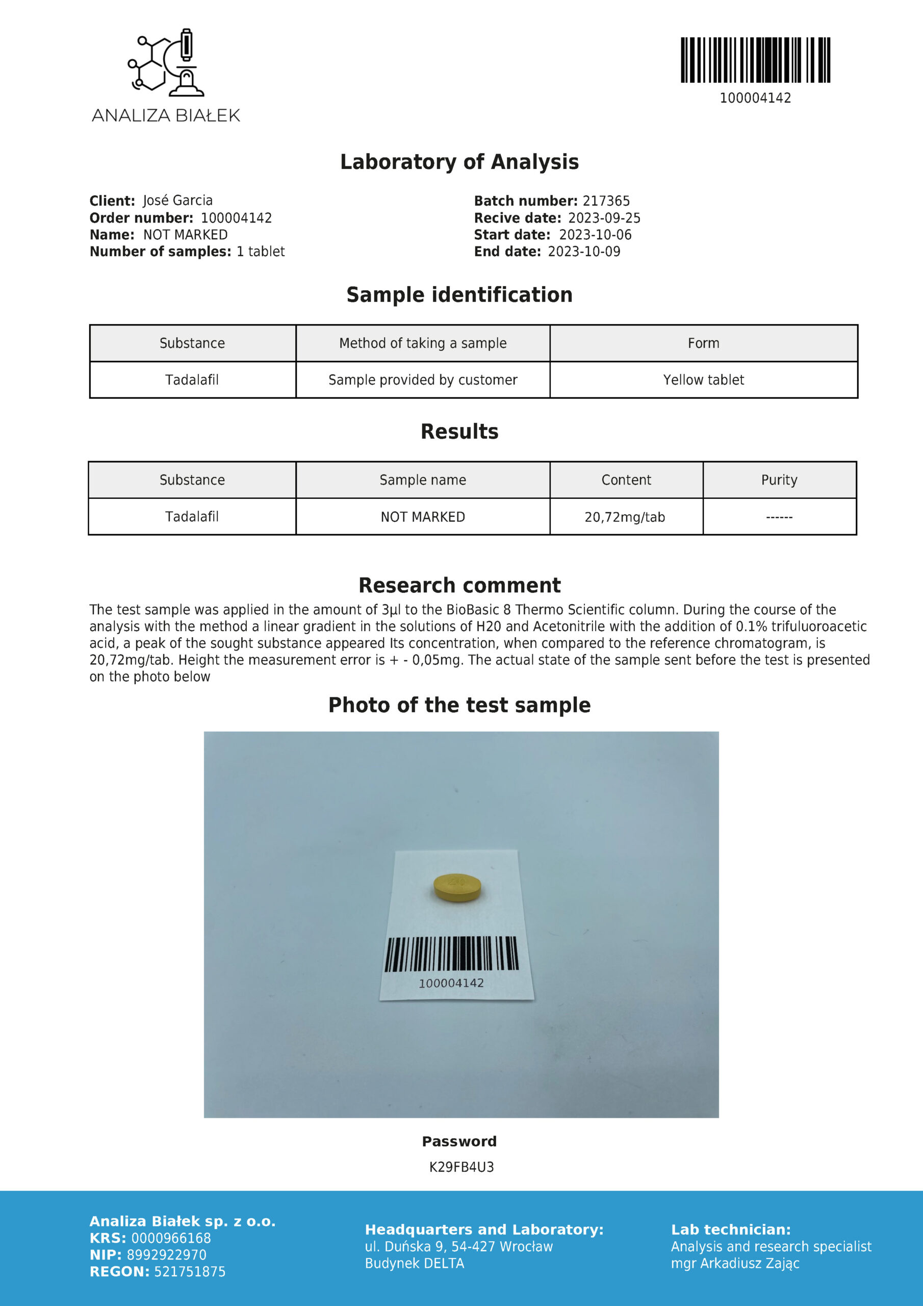 Cialyn 20mg (Tadalafil - Cialis) - Image 3