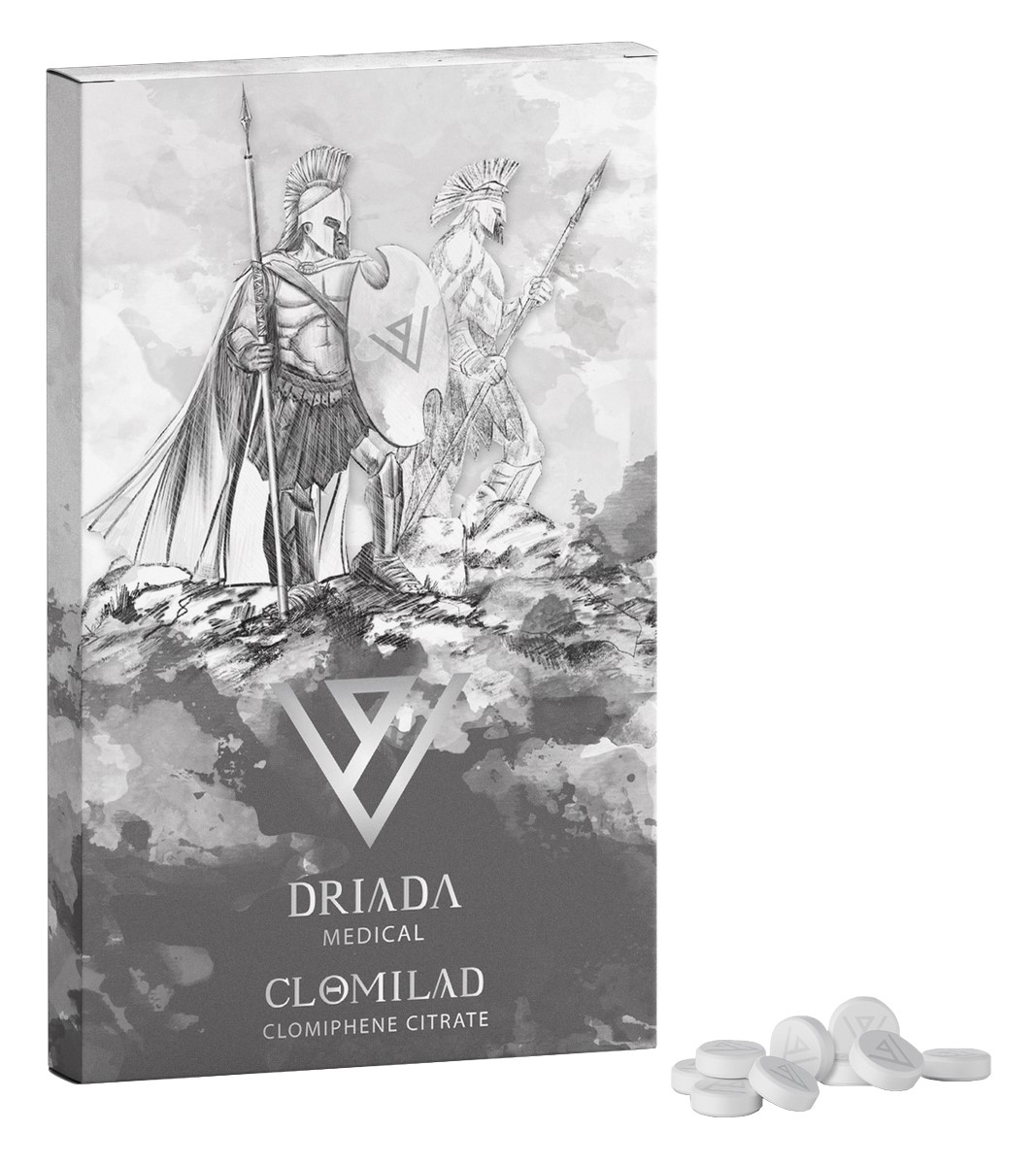 Clomilad 25 mg (Clomifene Citrato) - Clomid