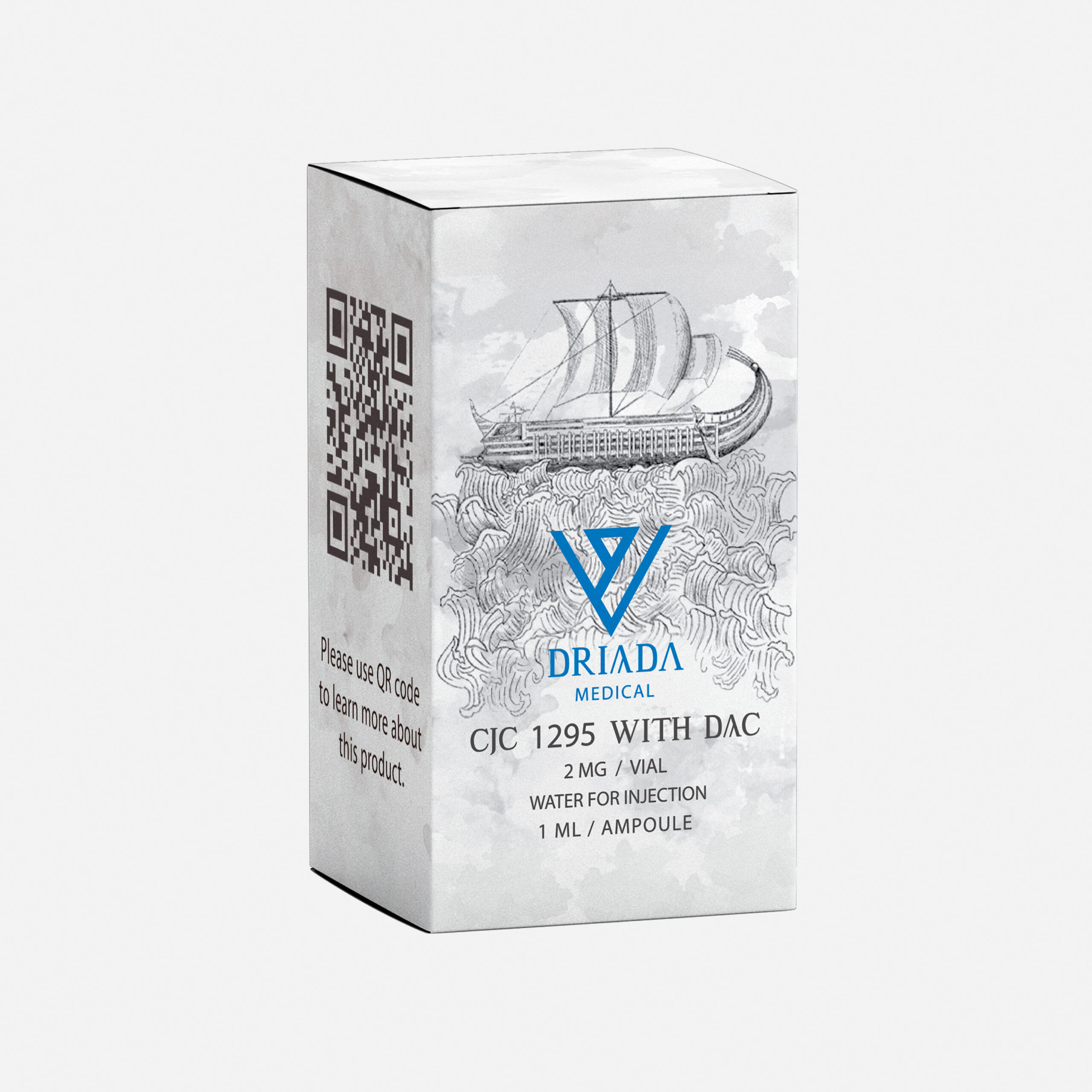 CJC1295 with DAC 2mg - GH Peptide