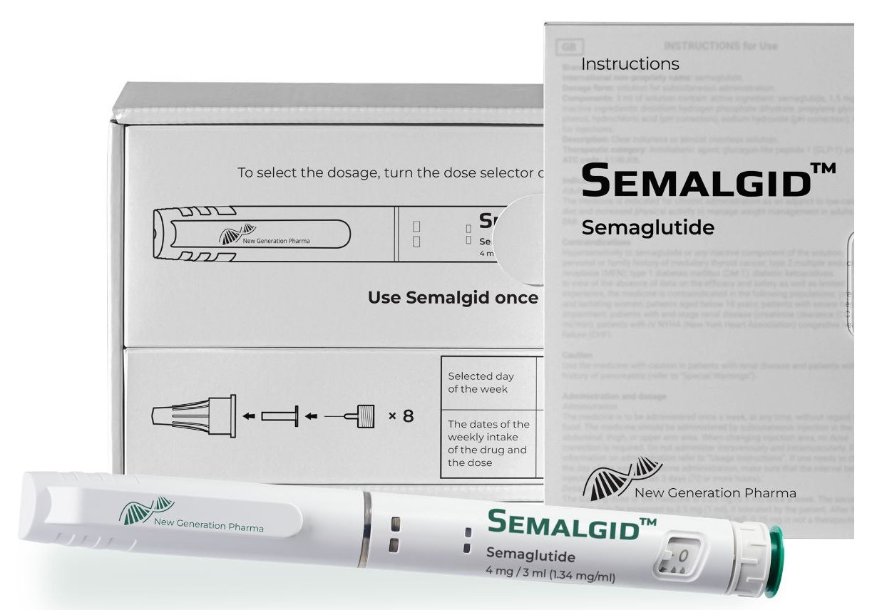 Semalgid 4mg - Semaglutide - Ozempic in penna - Image 2