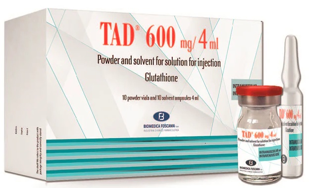 TAD-600 - Glutatión - Péptido antioxidante